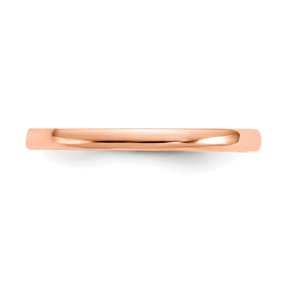14K Rose Gold Madi K Polished Ring Size 3
