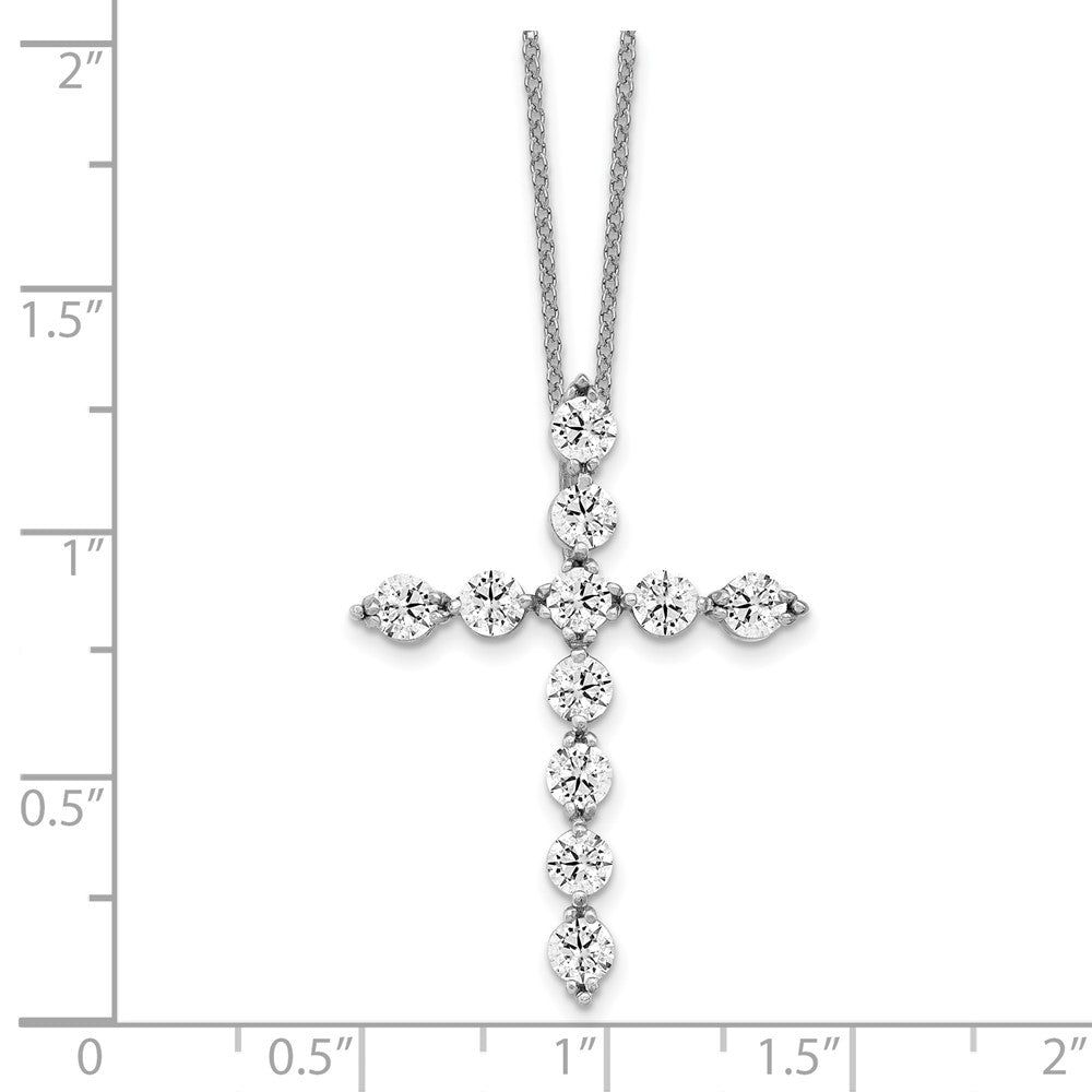 14kw 1.87 CTW Cross Pendant Mtg