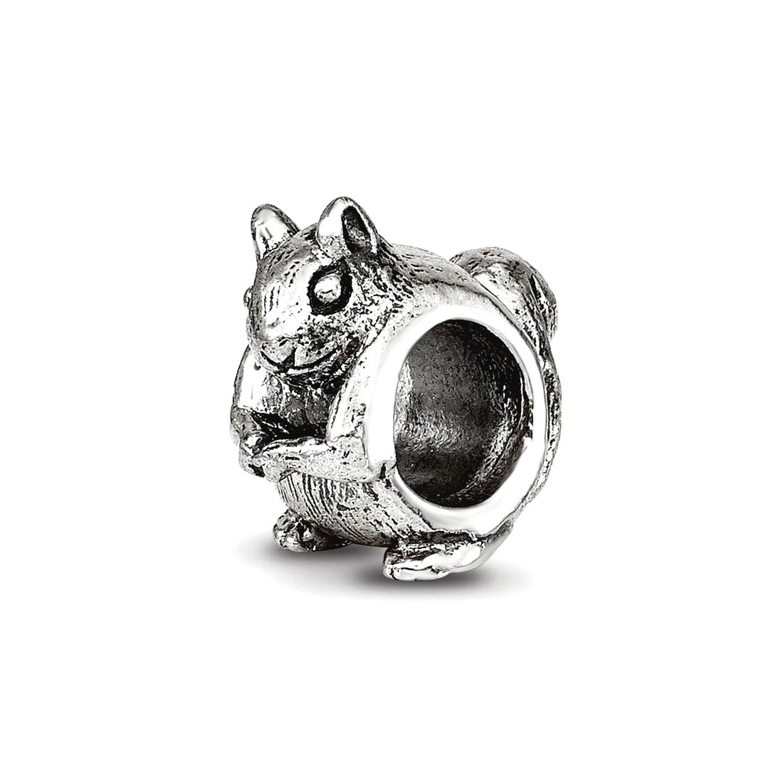 Sterling Silver Reflections Squirrel Bead