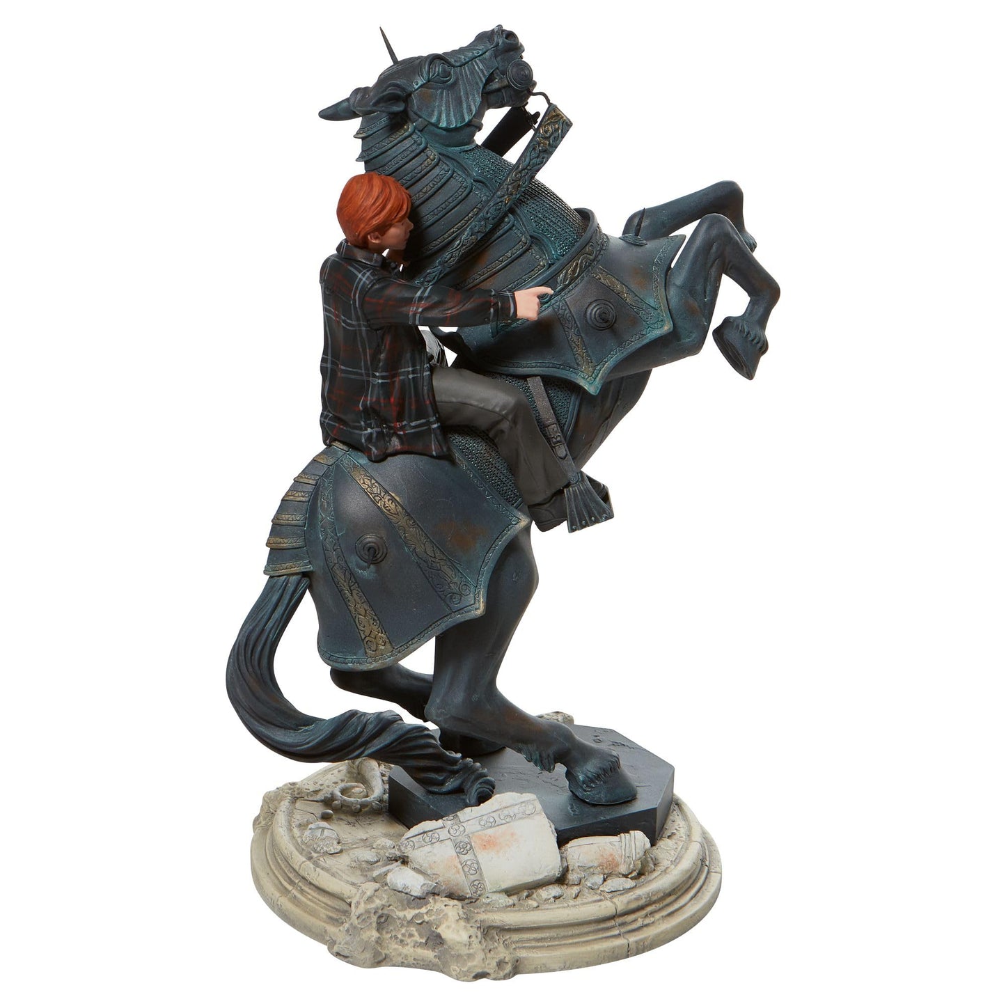 Wizarding World of Harry Potter Ron on Chess Horse Figurine 12.5in H