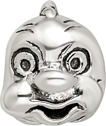 Sterling Silver Reflections Fish Bead