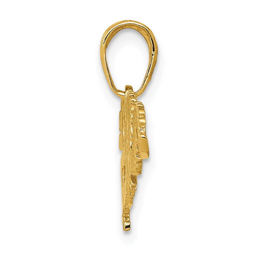 10k Gold Dragon Pendant