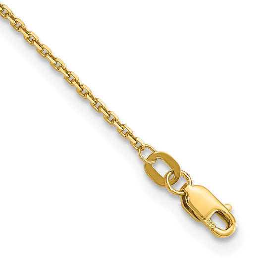10k 1.4mm D/C Round Open Link Cable Chain