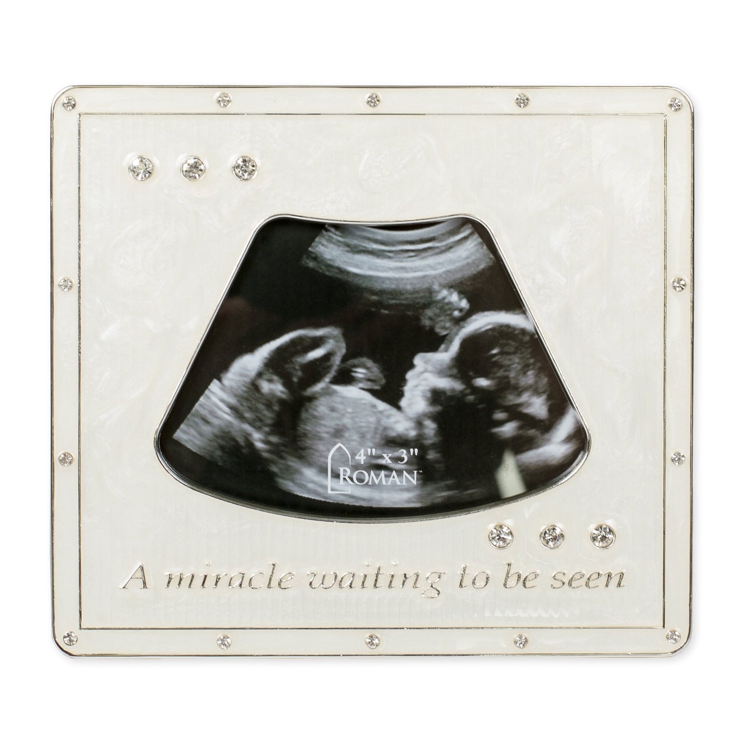 Roman - 5.25"H ULTRA SOUND PHOTO FRAME