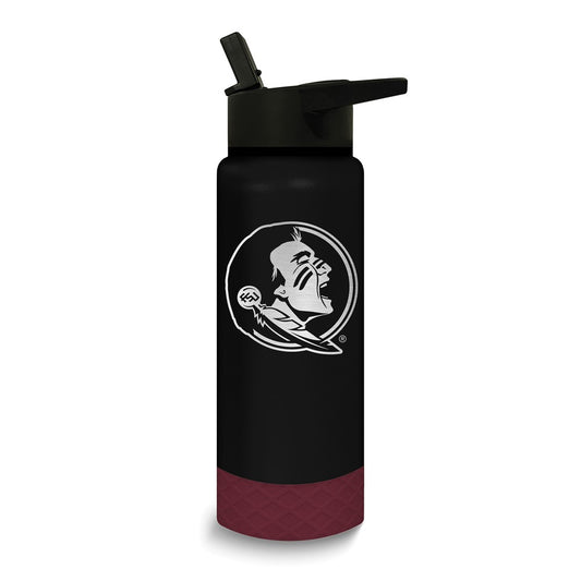 Collegiate Florida State University Stainless Steel Silicone Grip 24 oz. Water Bottle