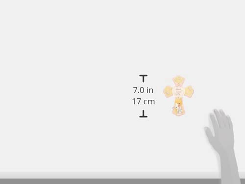 Precious Moments Jesus Loves Me Girl Resin Cross With Stand 132402