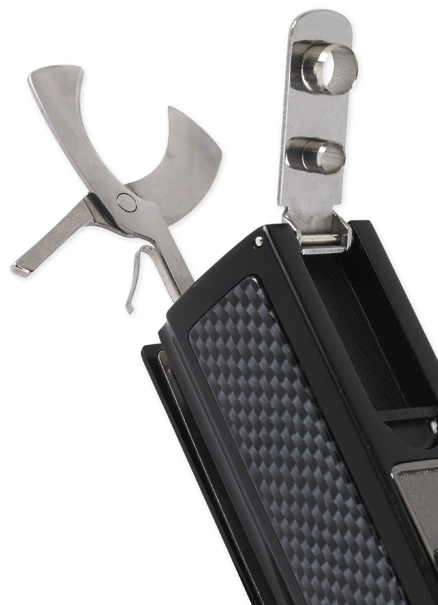 Black Label Dominator Quad Torch Table Lighter - Dark Gun Matte