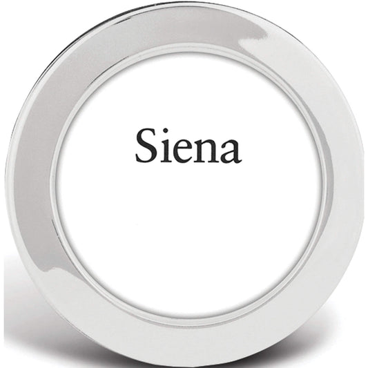 Silver-plated Round 3x3 Photo Frame QGM19963