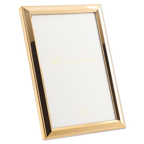 5x7 Gold Metal Picture Frame - Classic Bevel