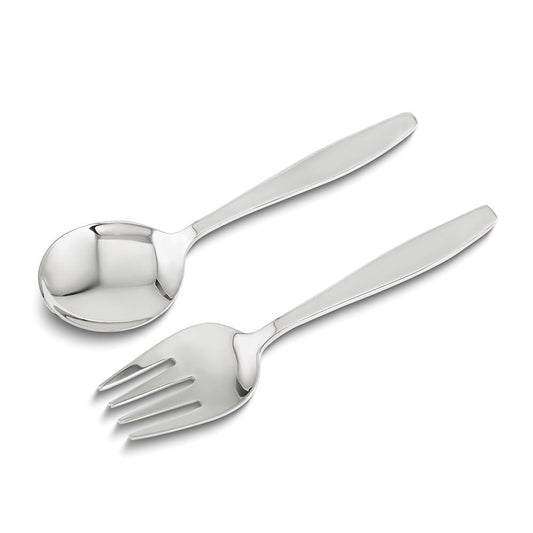 Gorham Sterling Silver 2 Piece Baby Flatware Set QGM13597