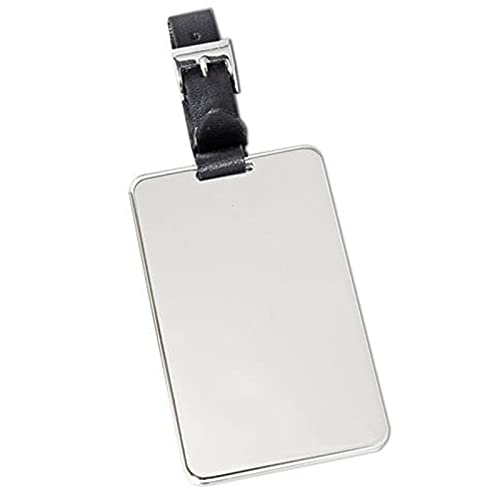 Natico Originals Silver-tone Luggage Tag