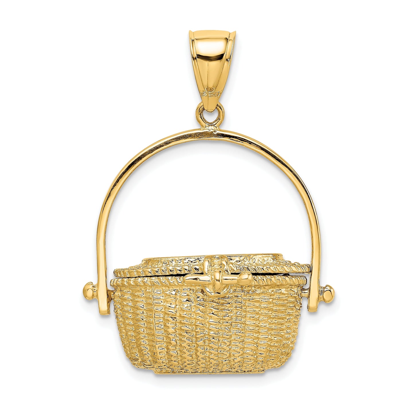 Primal Gold 14 Karat Yellow Gold Nantucket Basket Bracelet