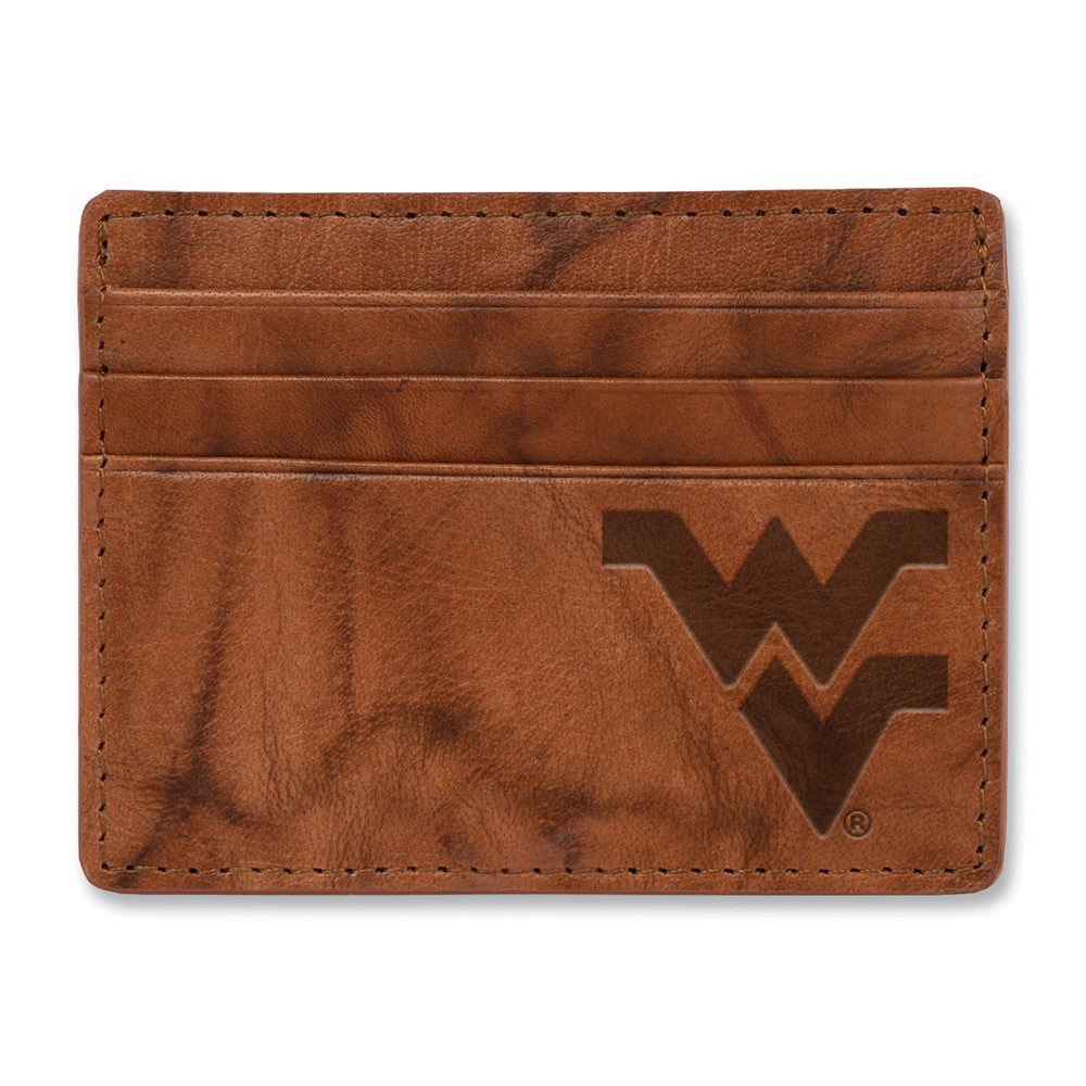 NCAA Rico Industries West Virginia Mountaineers  Leather Credit Cart Wallet