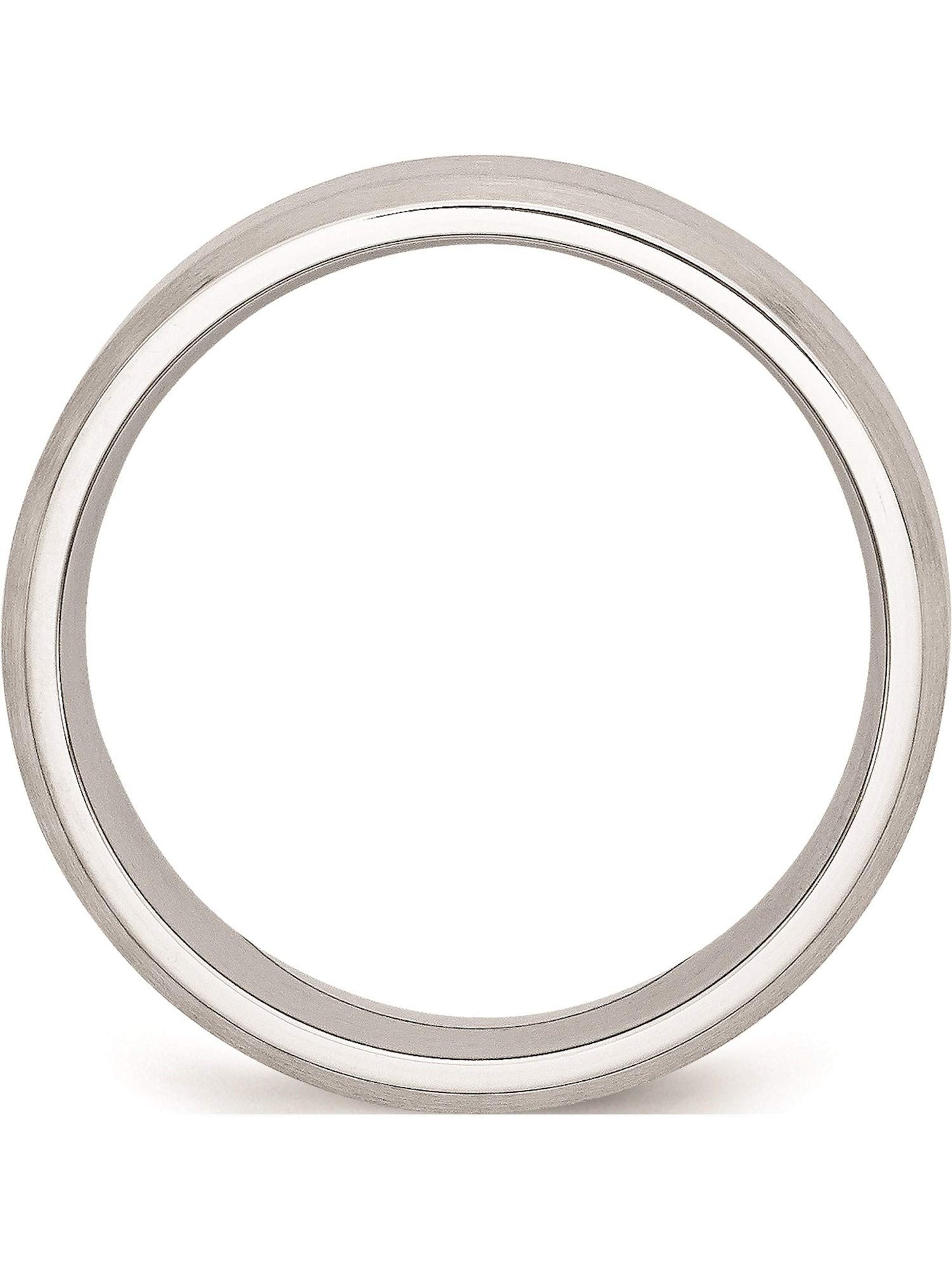 Chisel Cobalt Beveled Edge Satin 8mm Band