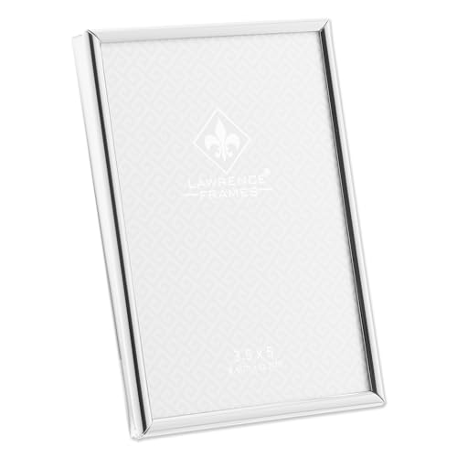 3.5x5 Simply Silver Metal Picture Frame