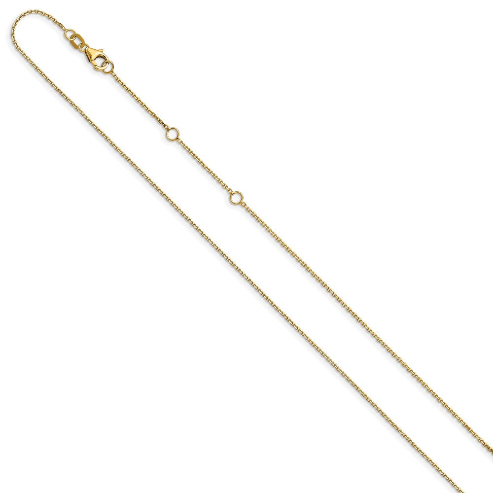 10k .8mm D/C Round Cable 1in+1in Adjustable Chain