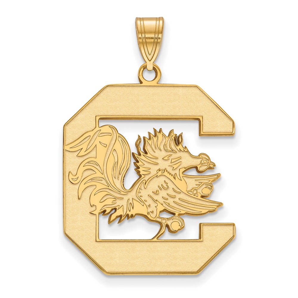 10k Gold LogoArt University of South Carolina Extra Large Pendant Q1Y005USO