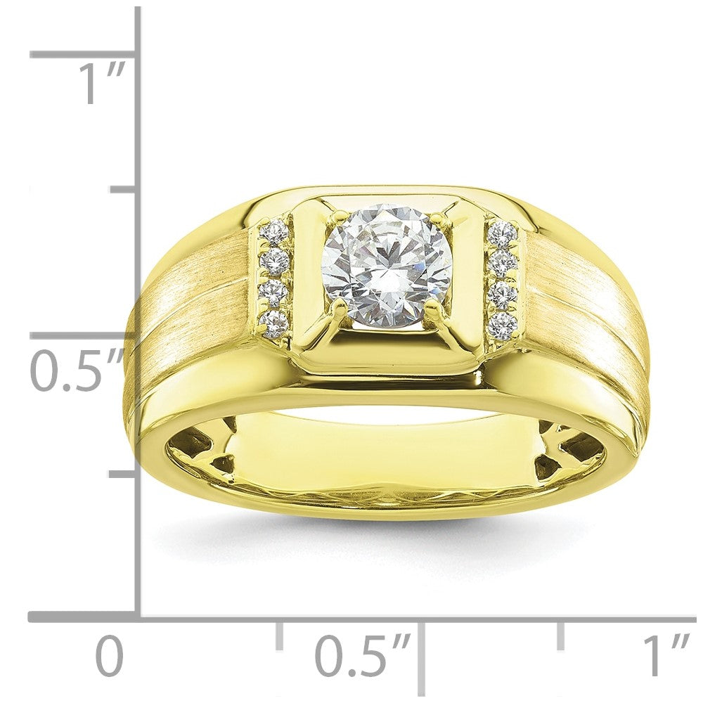 IBGoodman 10k 7/8 carat Lab Grown Diamond VS/SI+ G+ Complete Men's Ring