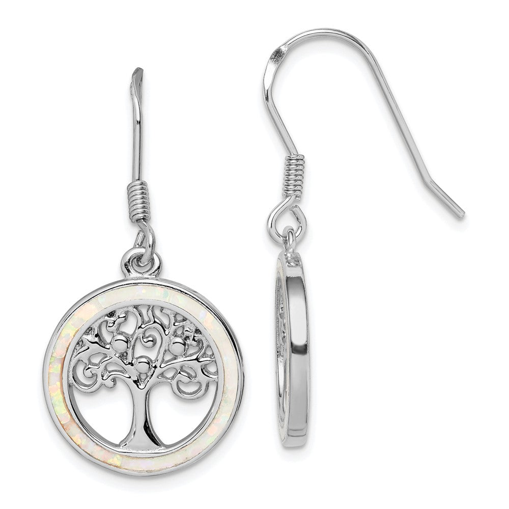 Sterling Shimmer Sterling Silver Rhodium-plated 96 Stone 1.7mm CZ In and Out Round Hinged Hoop Earrings