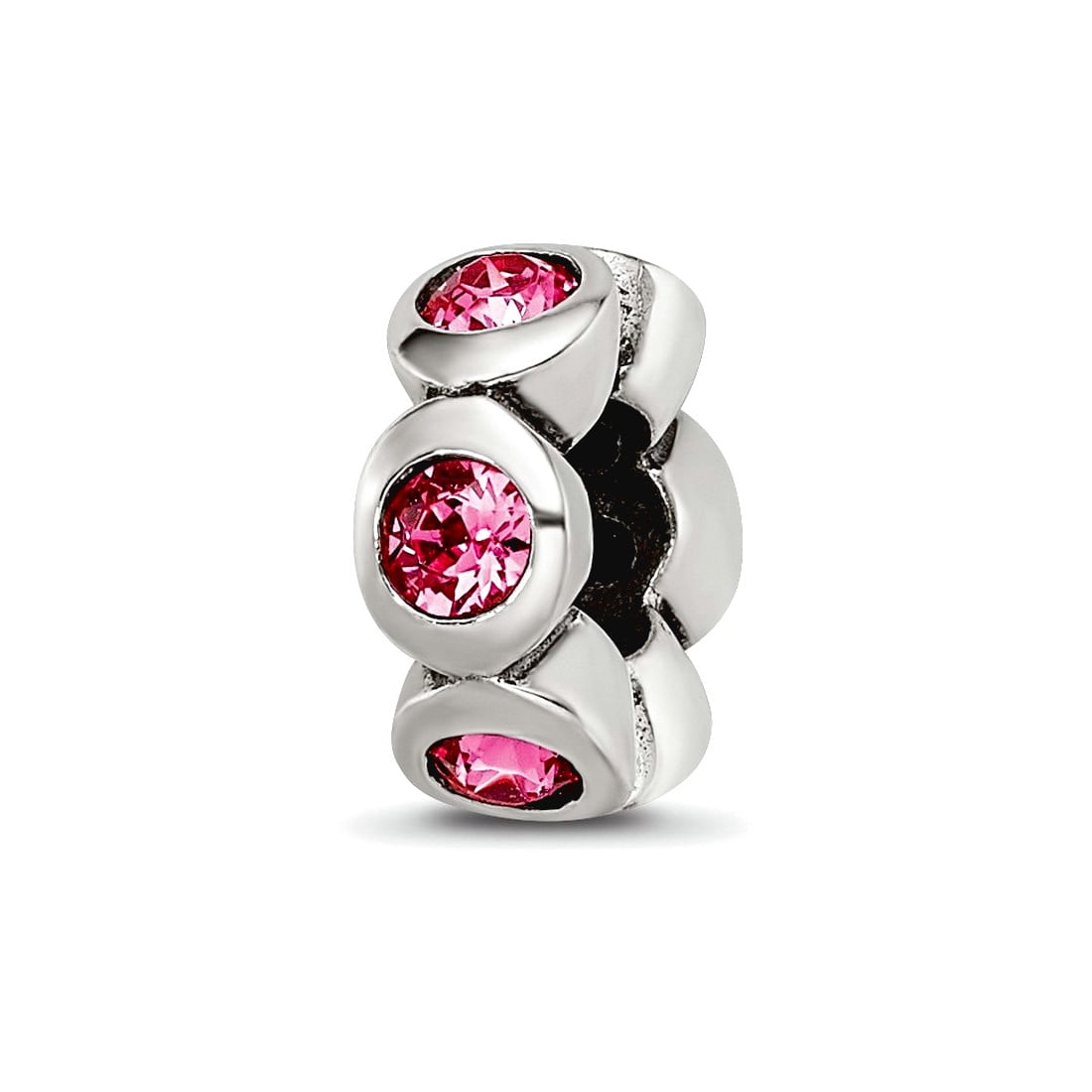 Sterling Silver Reflections October Preciosa Crystal Birthstone Bead