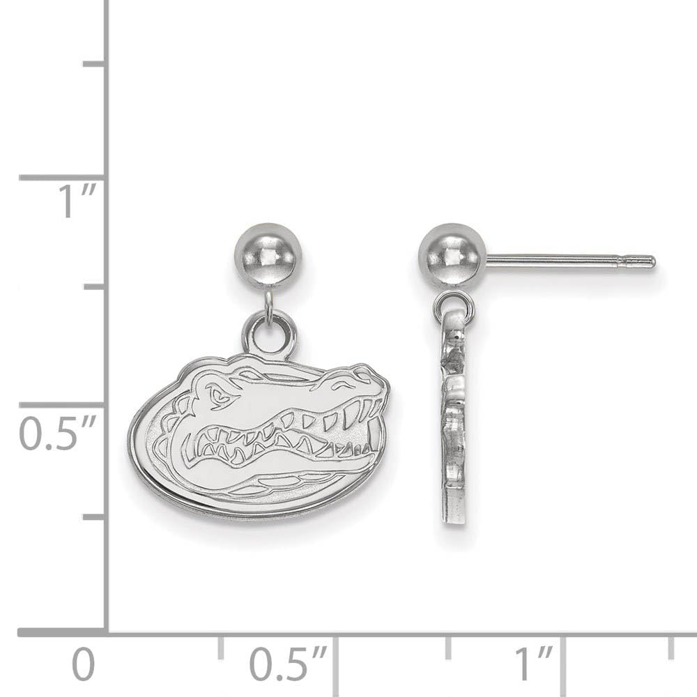 Sterling Silver University of Florida Ball Dangle Earrings