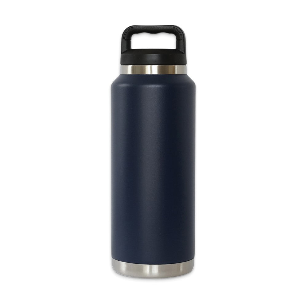 Stainless Steel Navy 36 ounce Water Bottle