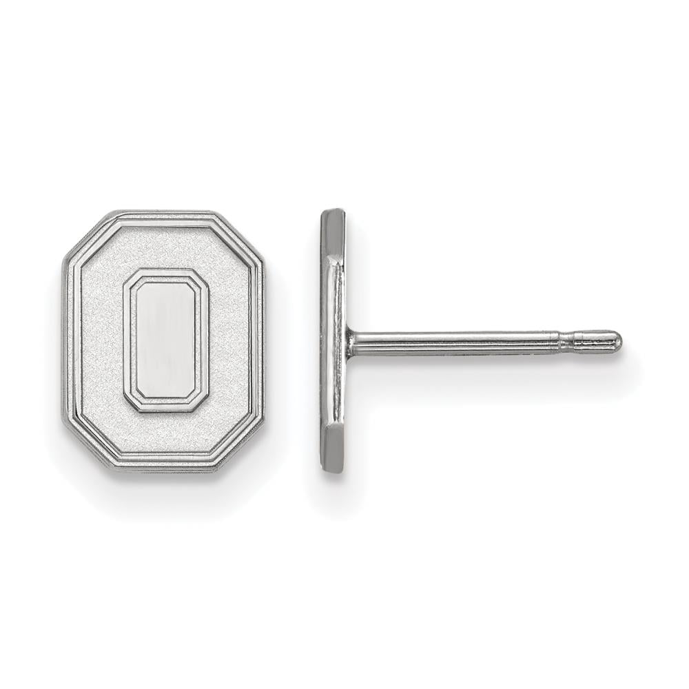 LogoArt Sterling Silver Ohio State University Xs Post Earrings Female Adult