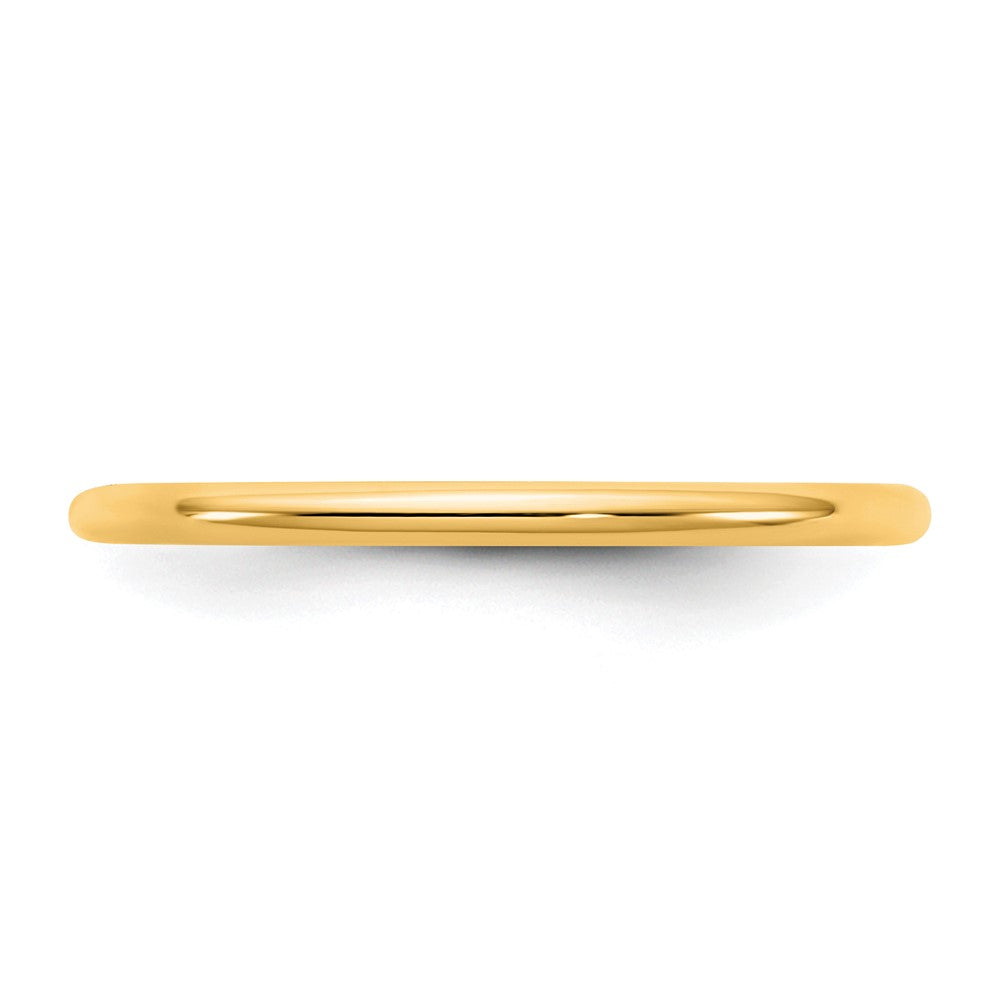 14KY 1.5mm Standard Comfort Fit Band Size 5