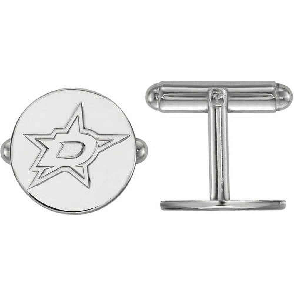 NHL Dallas Stars Sterling Silver Cuff Links