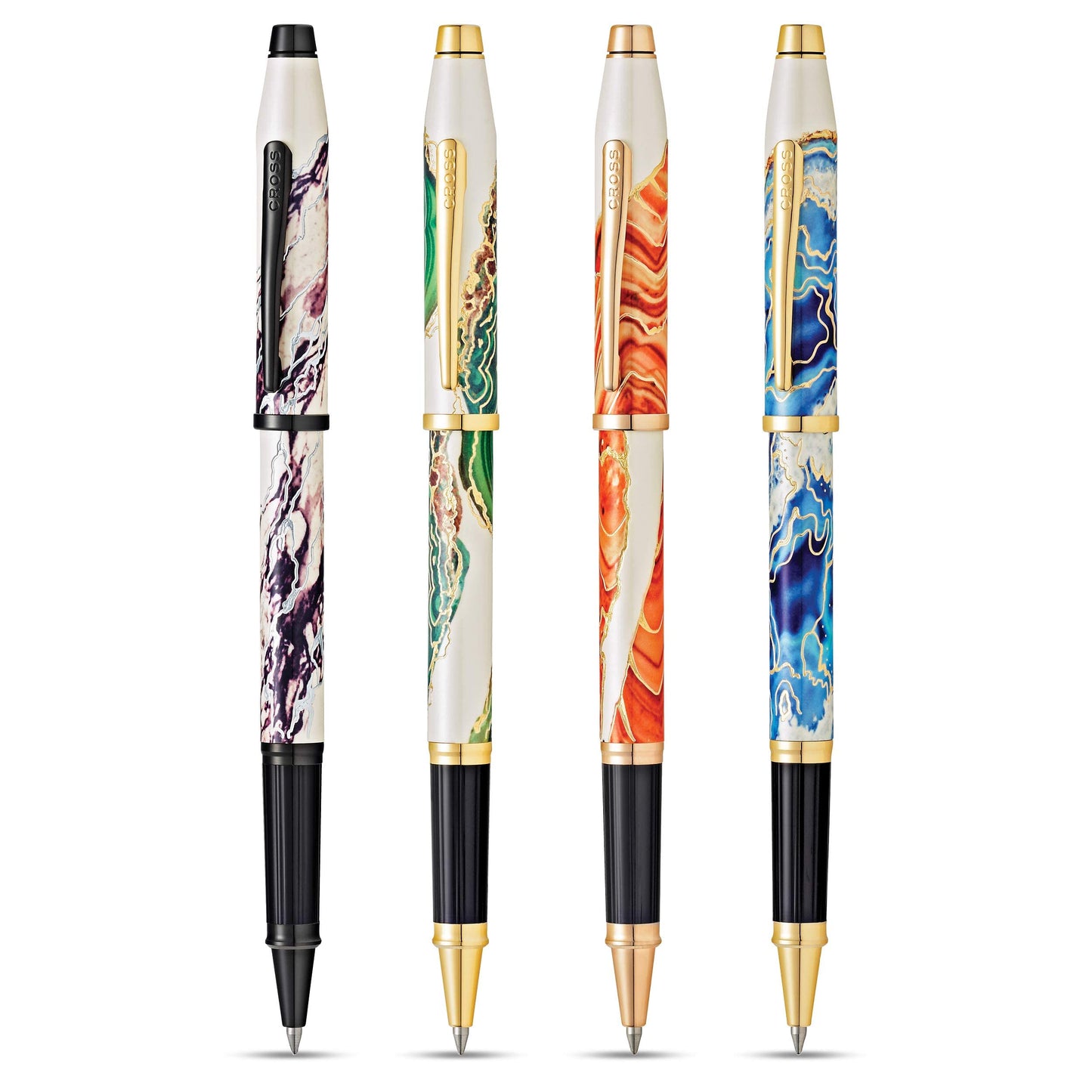 Cross Wanderlust Refillable Rollerball Pen, 23 Carat Gold Appointments, Includes Premium Gift Box - Antelope Canyon