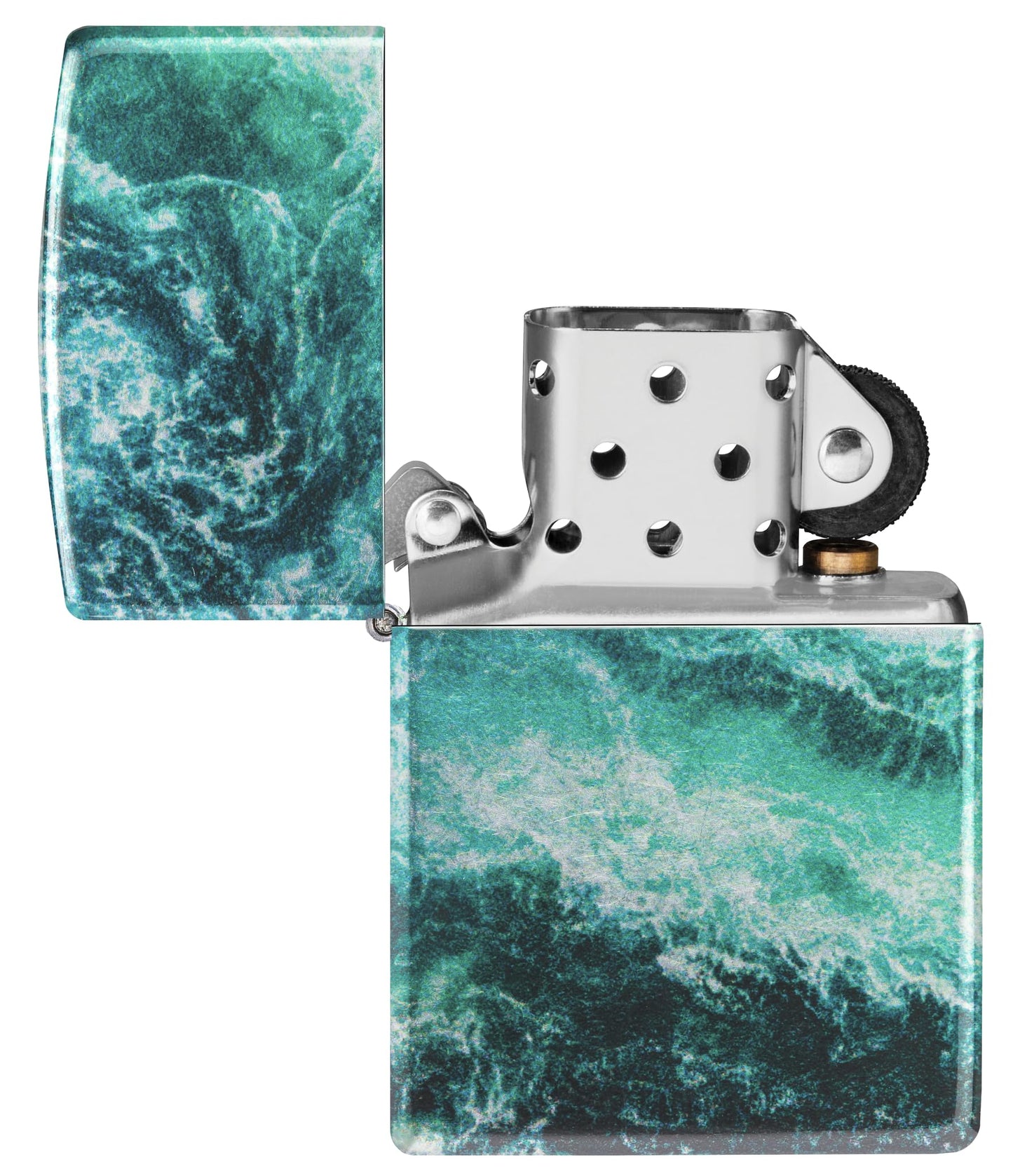 Zippo Rogue Wave Design 540 Fusion Pocket Lighter