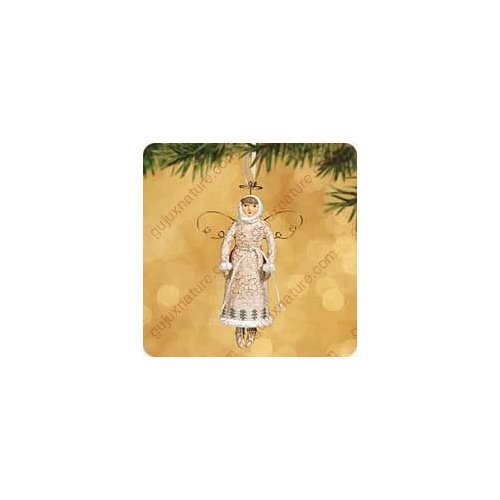 2002 Hallmark Ornament Winter Angel Memories Of Christmas