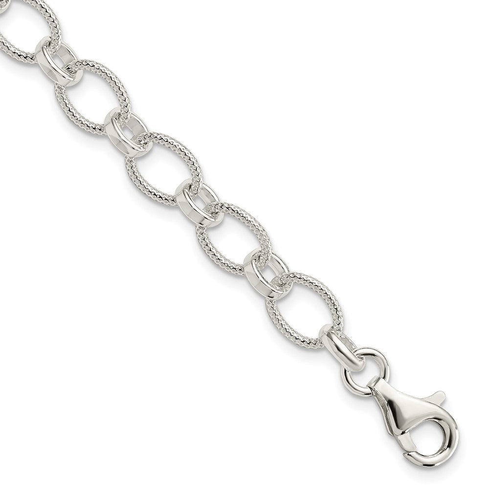 Sterling Silver Bracelet 8.5 inches