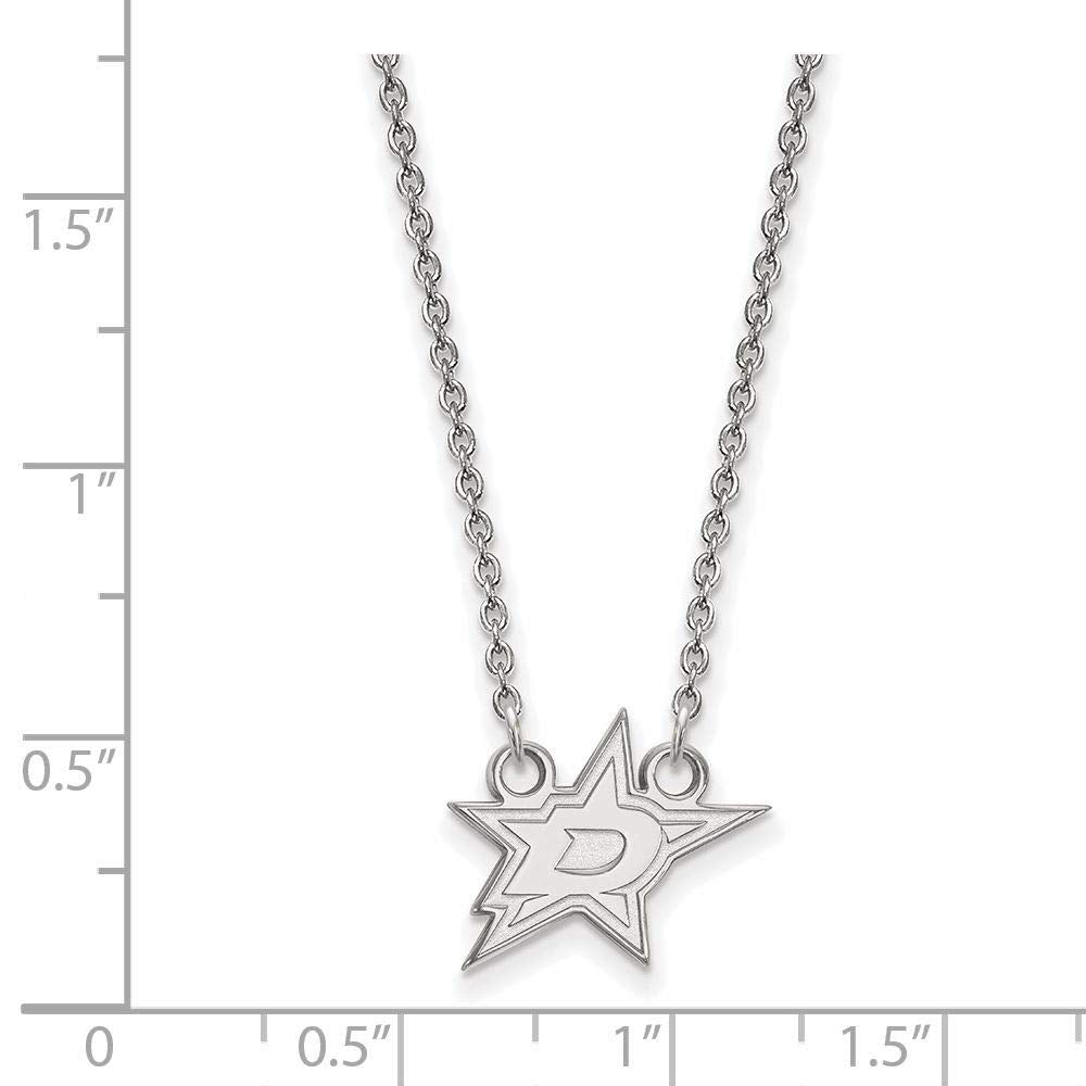 Women's Dallas Stars Sterling Silver Small Pendant Necklace