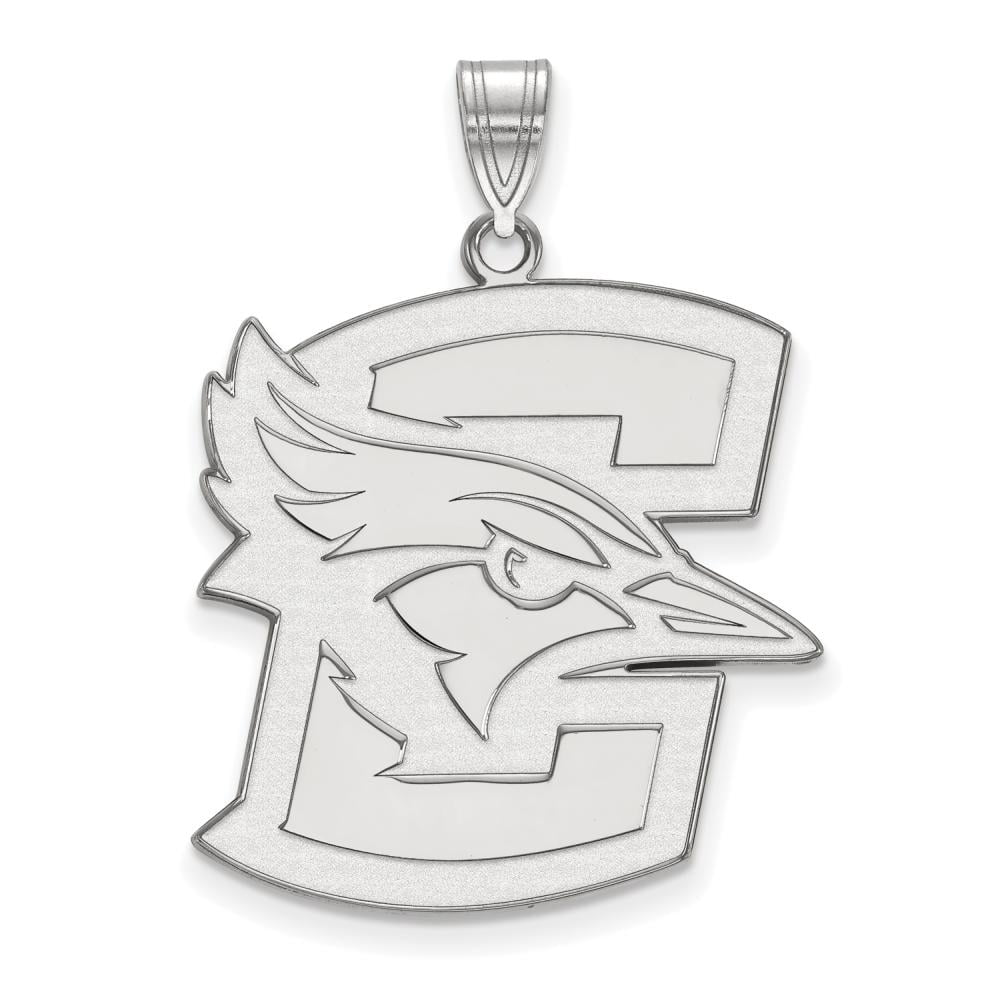 LogoArt Sterling Silver Creighton University XL Pendant Necklace
