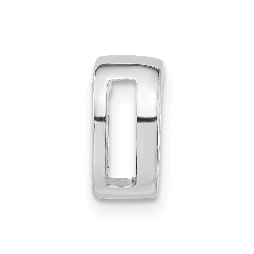 Sterling Silver Polished G Initial Slide