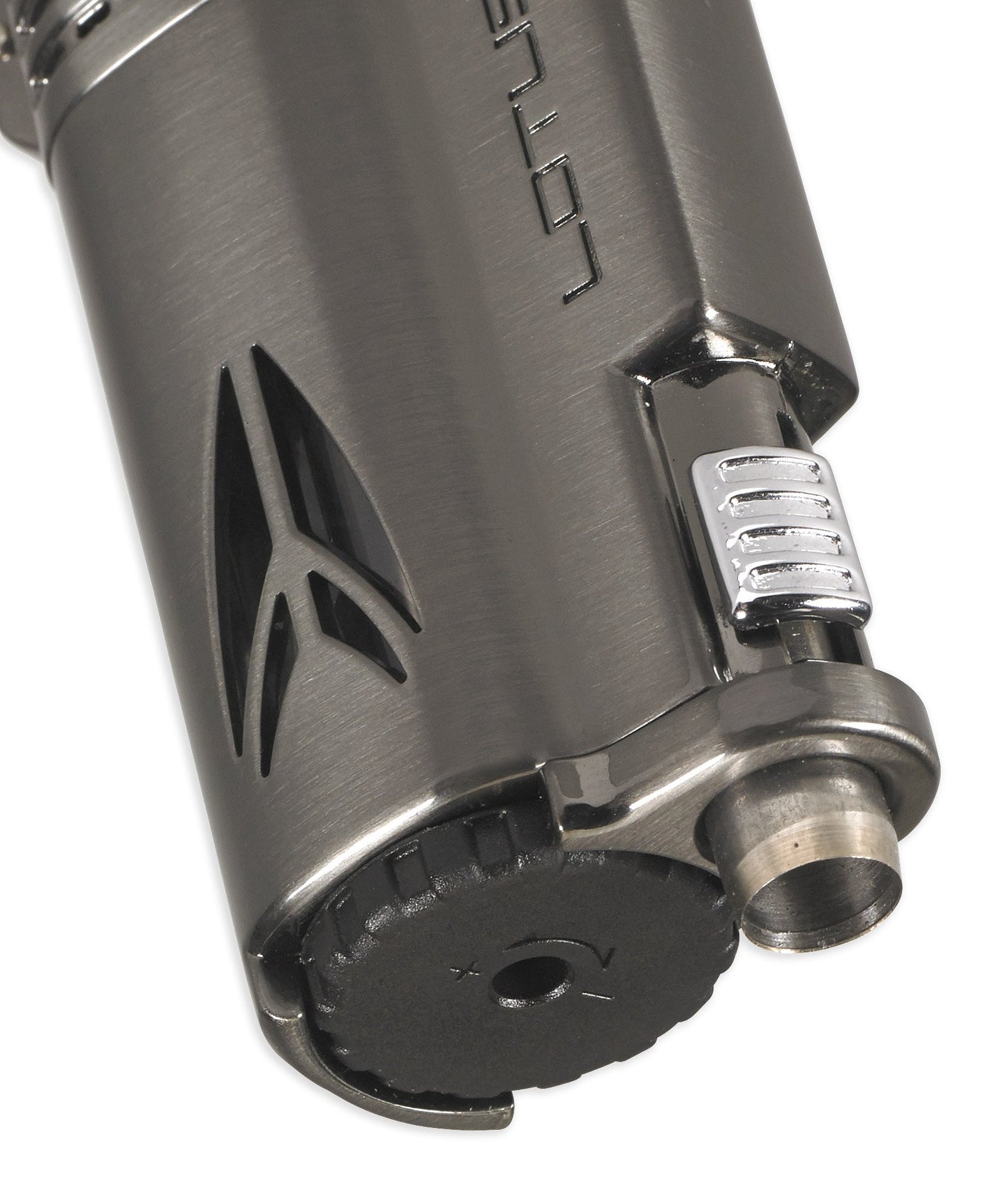 Lotus Lighter Defiant L65 Quad Jet Lighter - Chrome