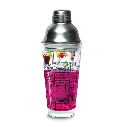 16 oz. Vodka Recipes Glass Cocktail Shaker