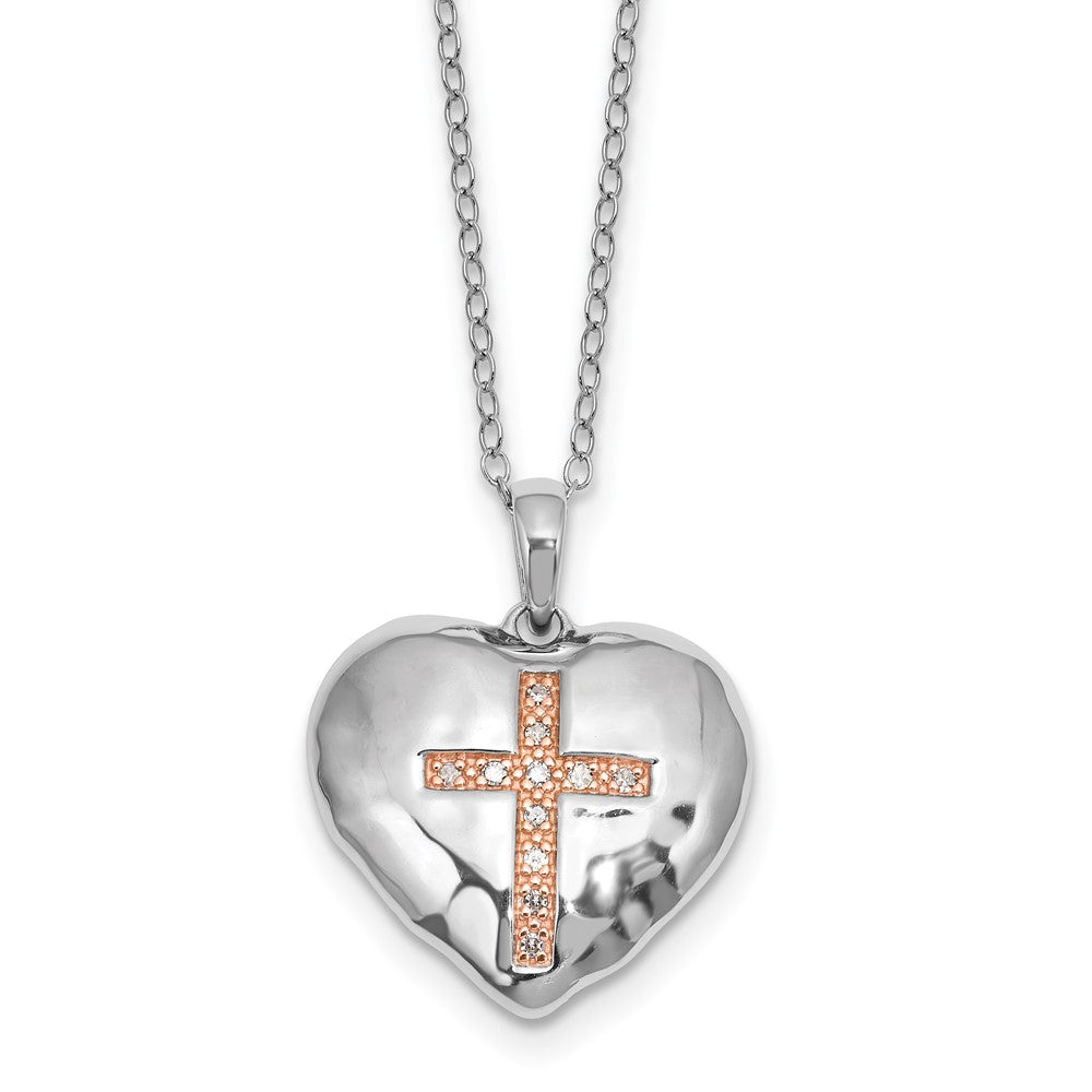 SS Diamond Pend Necklace