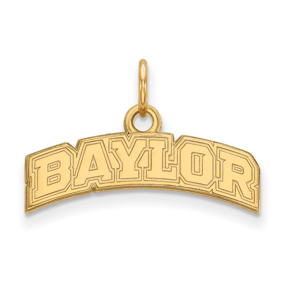 10k Gold LogoArt Baylor University Extra Small Pendant Q1Y036BU