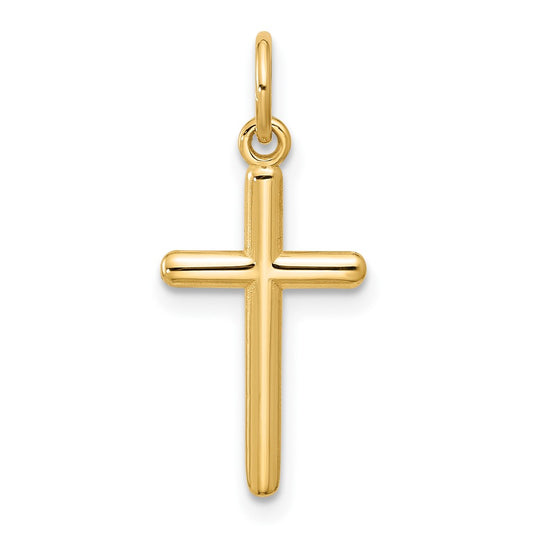 14k Cross Pendant Yellow Gold