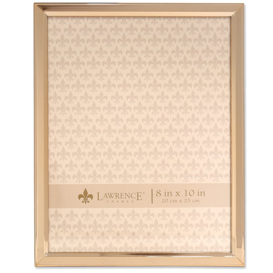8x10 Gold Metal Picture Frame - Classic Bevel