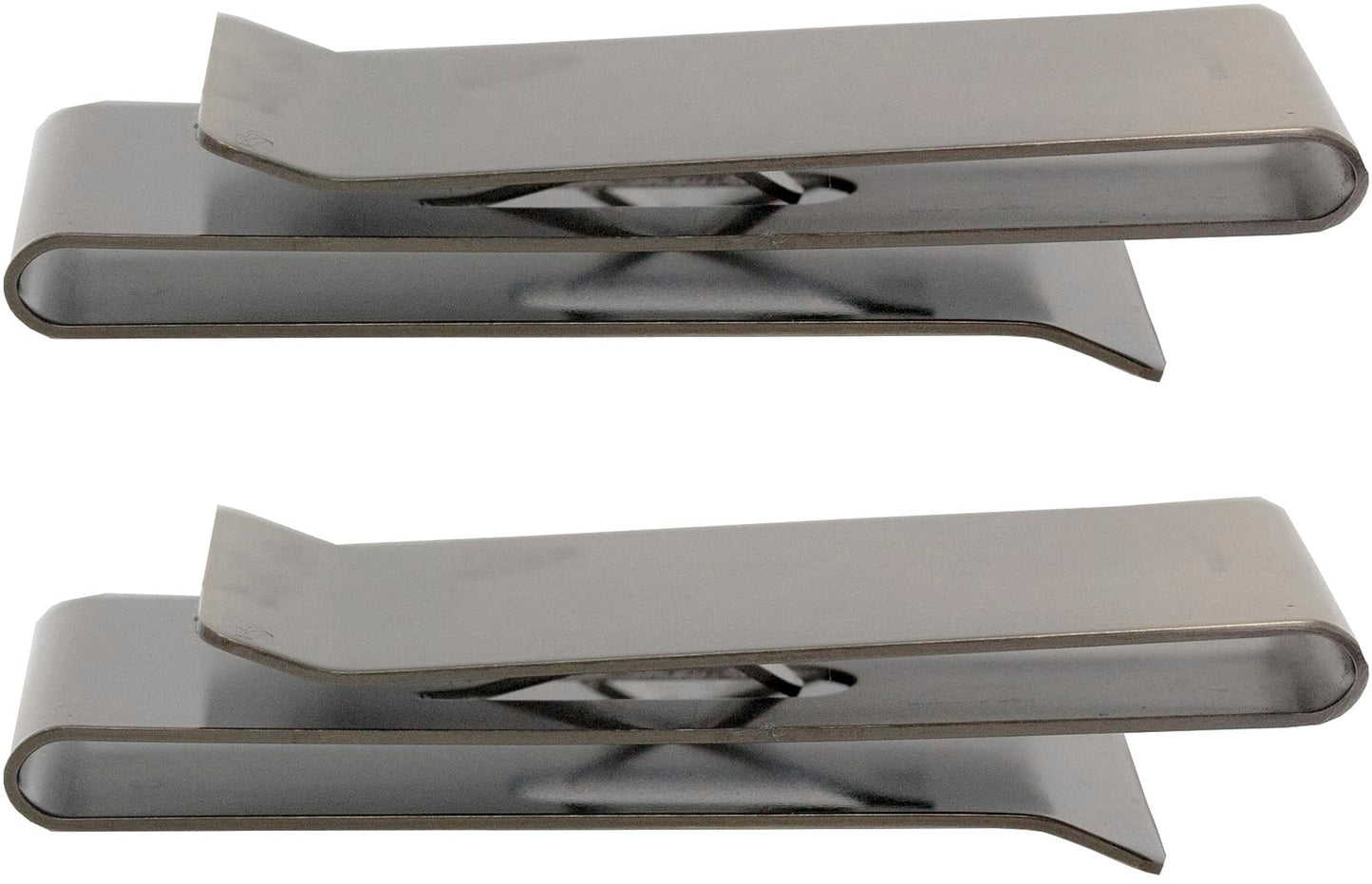 Chrome-Plated Double-Sided Boxed Money Clip