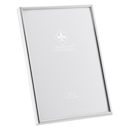 5x7 Simply Silver Metal Picture Frame
