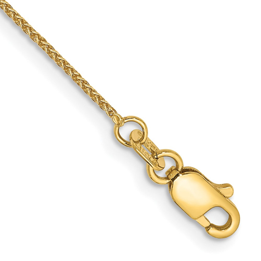 14K 6 inch .85mm Spiga with Lobster Clasp Bracelet 6  inches