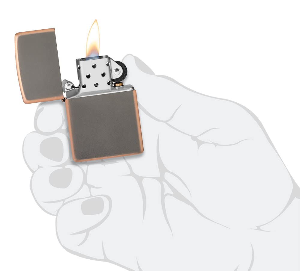Zippo Rustic Bronze Pocket Lighter