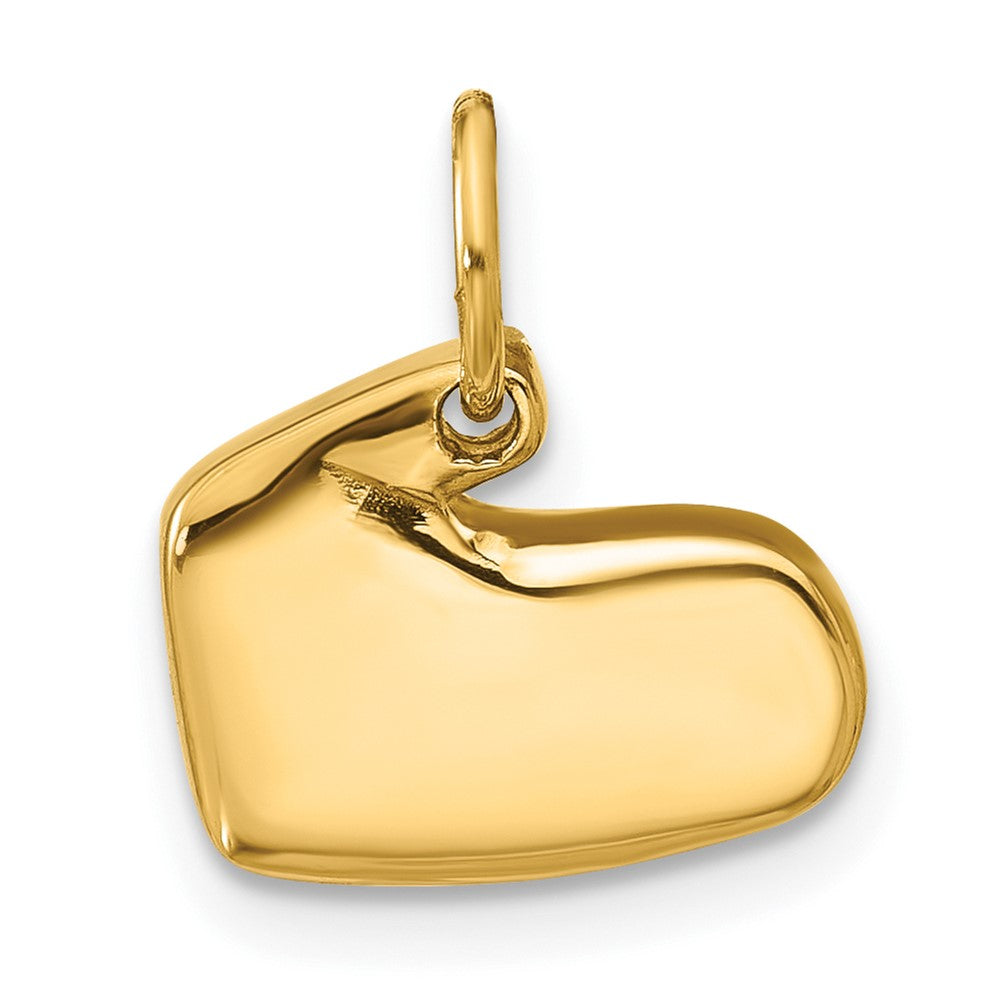 14k Yellow Gold Mitten Charm