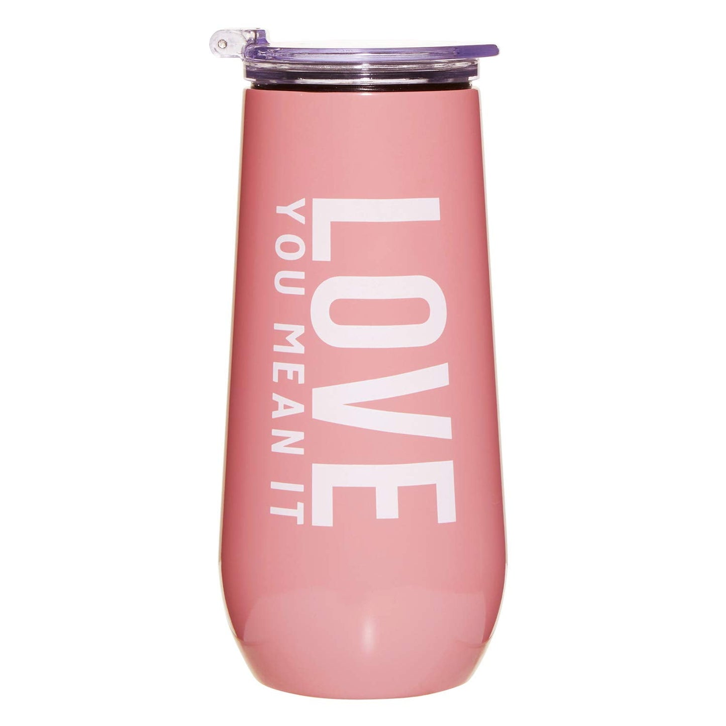 Santa Barbara Design Studio Wedding Champagne Tumbler, 12-Ounce, Love You Mean It