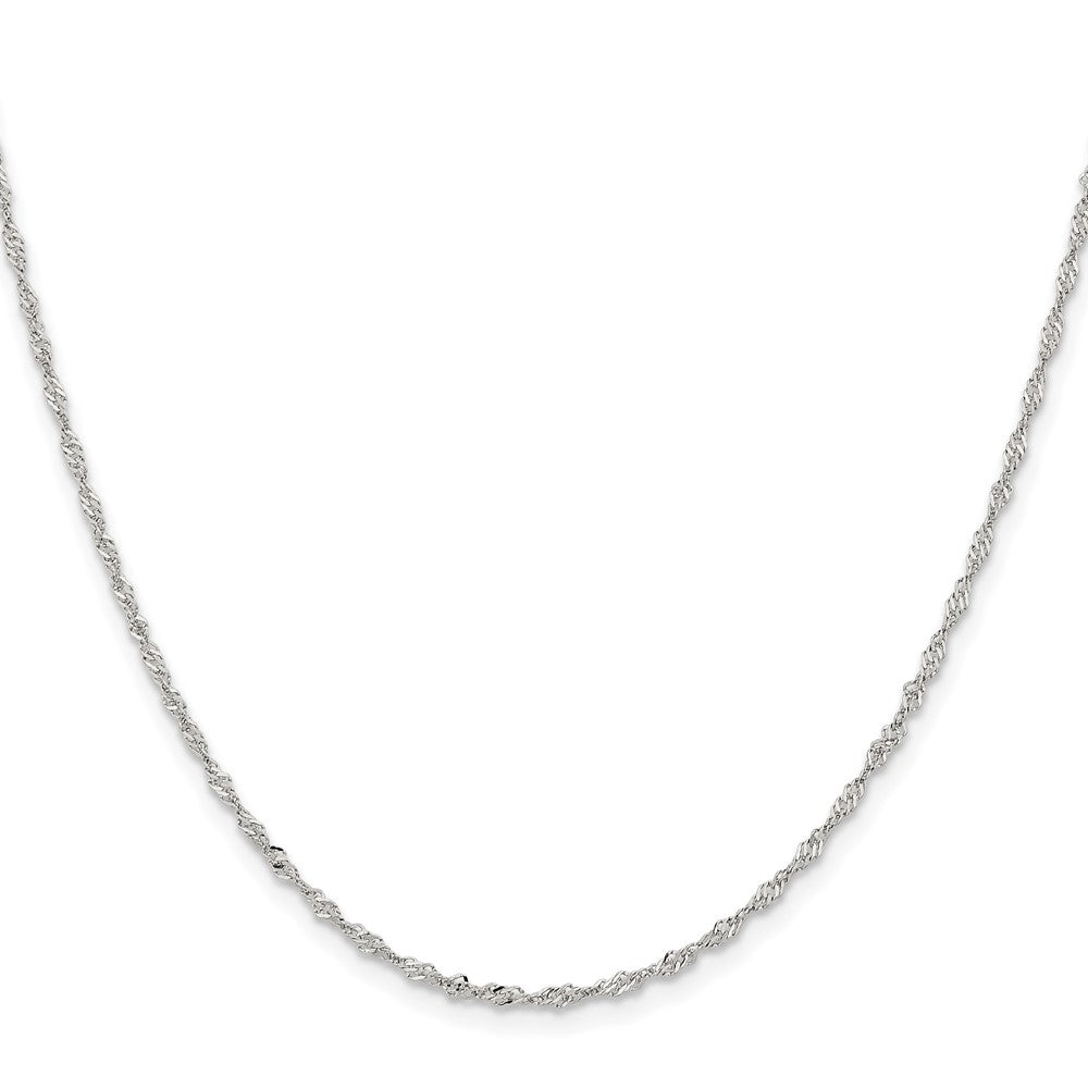 Stainless Steel Polished 2mm 20in Singapore Chain