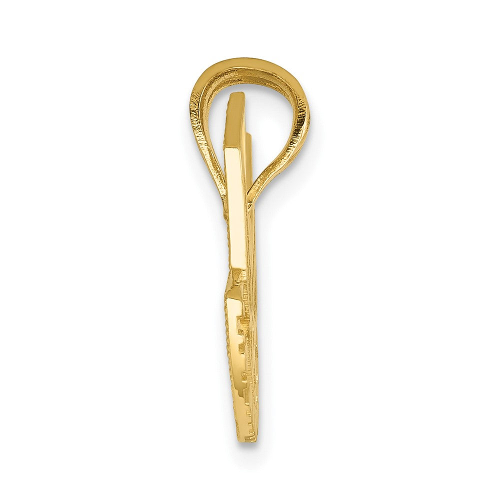 10k Yellow Gold U.S. Air Force Winged Pendant